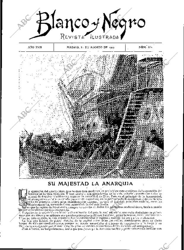BLANCO Y NEGRO MADRID 31-08-1907 página 3
