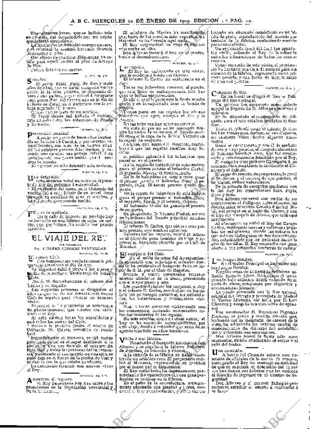 ABC MADRID 20-01-1909 página 10