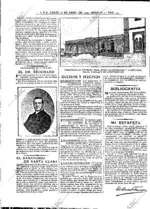 ABC MADRID 26-04-1909 página 14