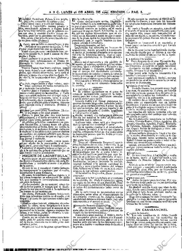 ABC MADRID 26-04-1909 página 8