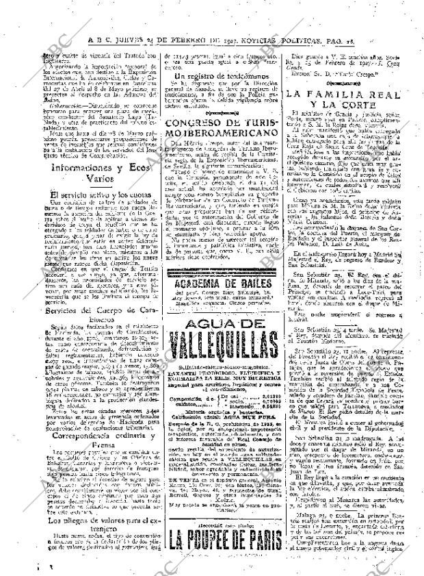 ABC MADRID 24-02-1927 página 18