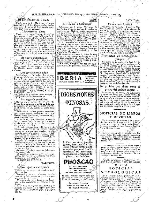 ABC MADRID 24-02-1927 página 28