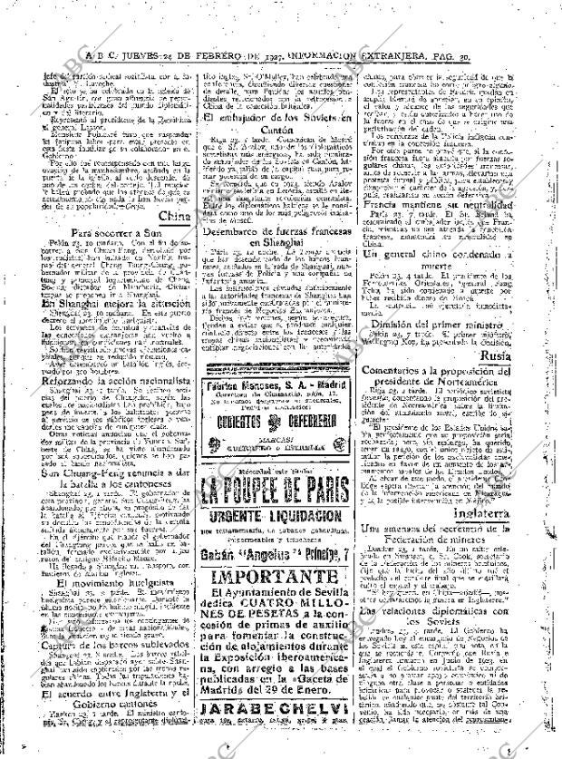 ABC MADRID 24-02-1927 página 30