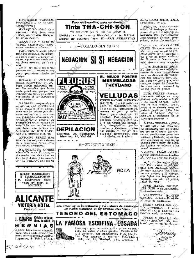 BLANCO Y NEGRO MADRID 14-08-1932 página 9