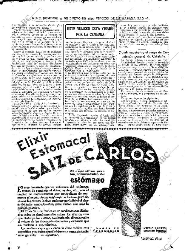 ABC MADRID 27-01-1935 página 26