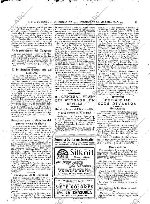 ABC MADRID 27-01-1935 página 34