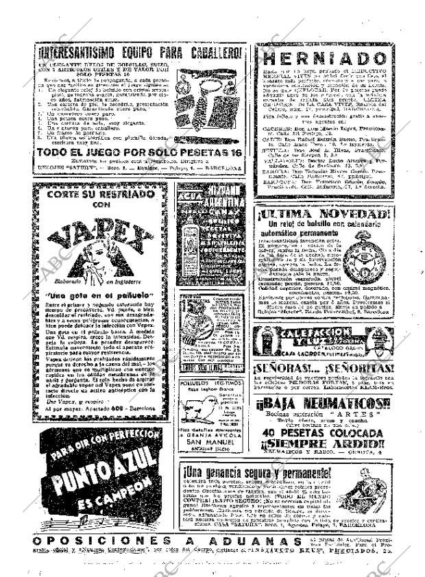 ABC MADRID 14-02-1935 página 50