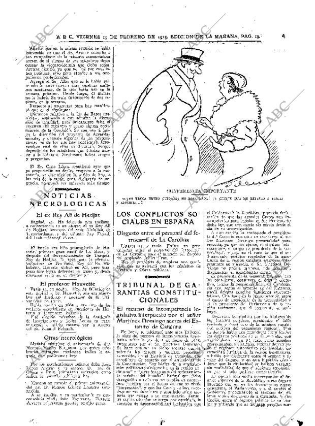 ABC MADRID 15-02-1935 página 19