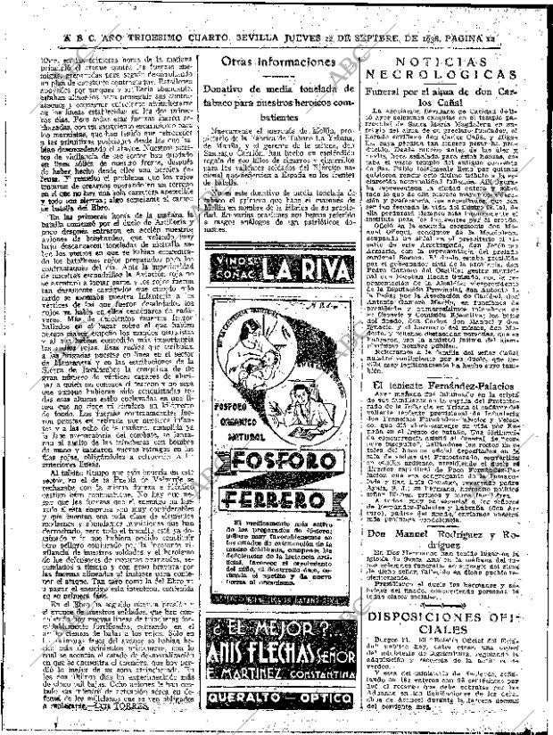 ABC SEVILLA 22-09-1938 página 12