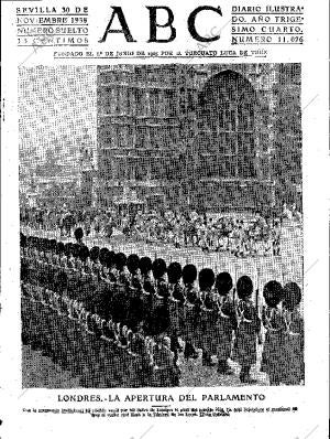 ABC SEVILLA 30-11-1938 página 1