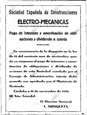 ABC SEVILLA 30-11-1938 página 18