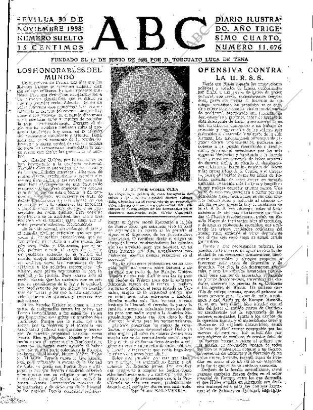 ABC SEVILLA 30-11-1938 página 3