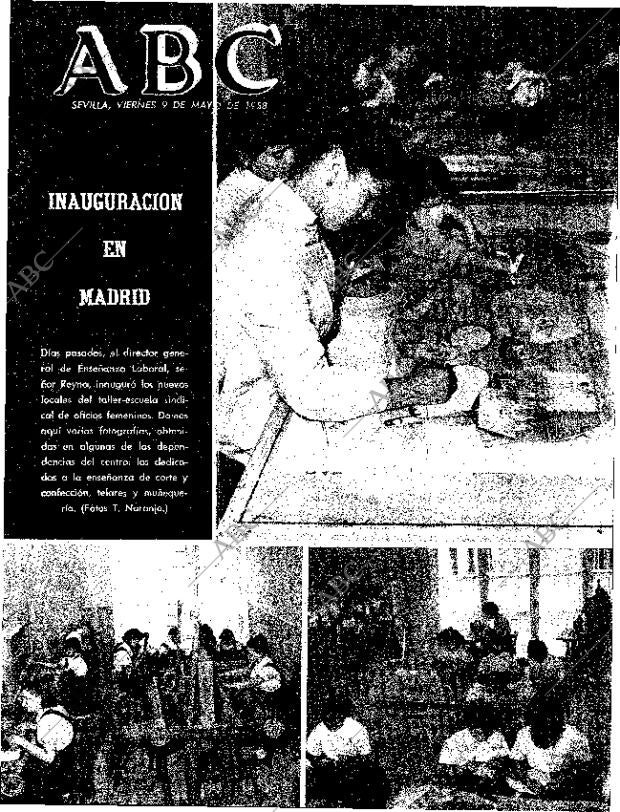 ABC SEVILLA 09-05-1958 página 1
