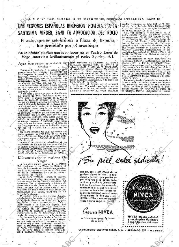 ABC SEVILLA 10-05-1958 página 19