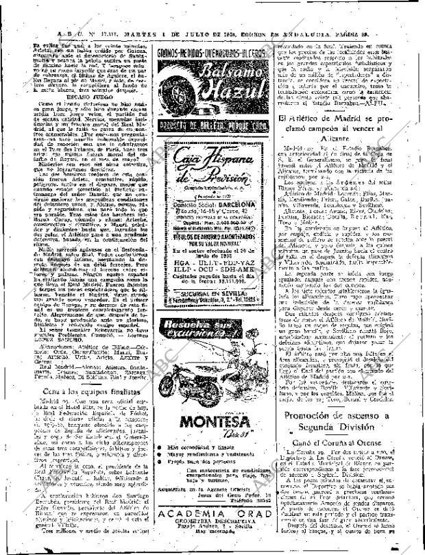 ABC SEVILLA 01-07-1958 página 28