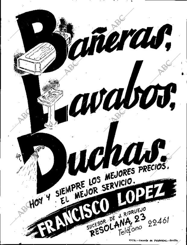 ABC SEVILLA 01-07-1958 página 38