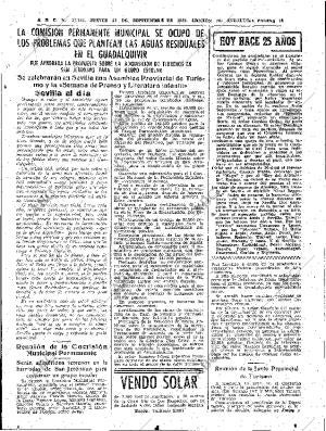 ABC SEVILLA 25-09-1958 página 19