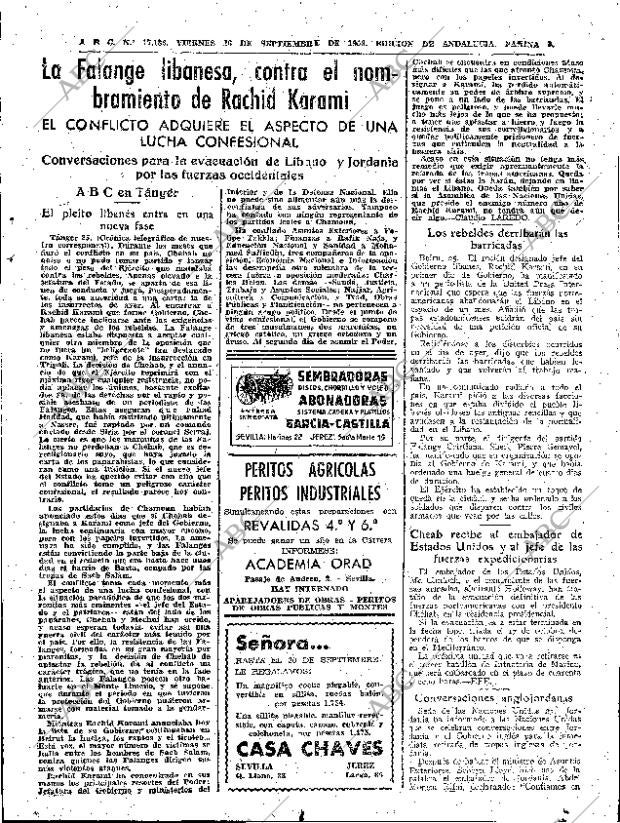 ABC SEVILLA 26-09-1958 página 9