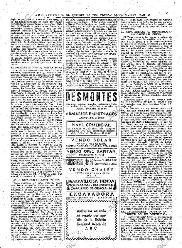 ABC MADRID 30-10-1958 página 32