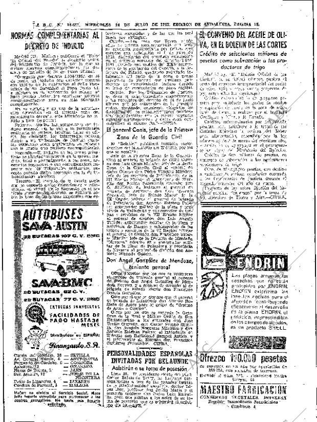 ABC SEVILLA 24-07-1963 página 18