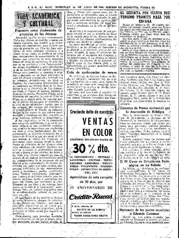 ABC SEVILLA 24-07-1963 página 29