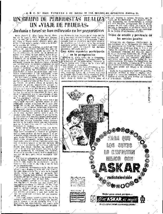 ABC SEVILLA 03-01-1964 página 33