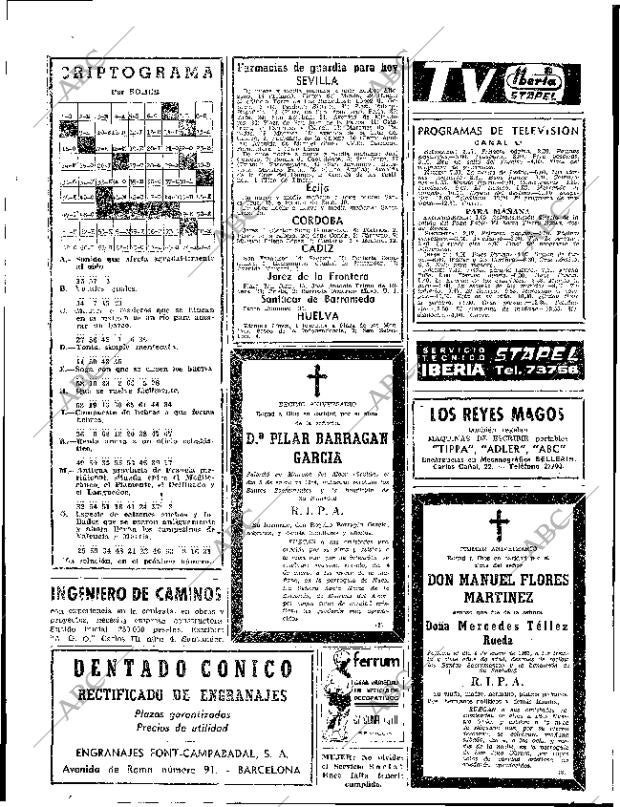 ABC SEVILLA 03-01-1964 página 63