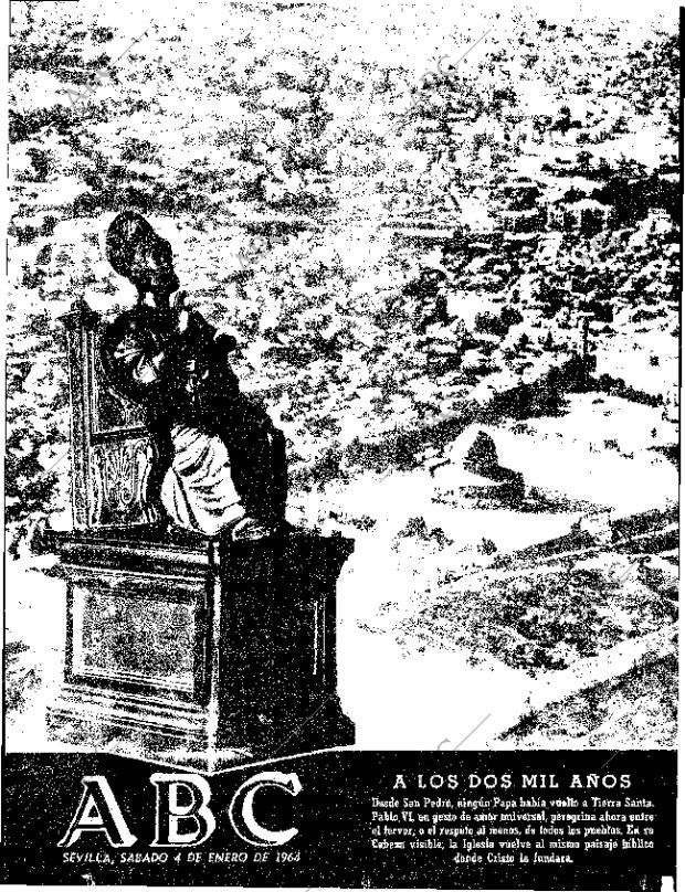 ABC SEVILLA 04-01-1964 página 1