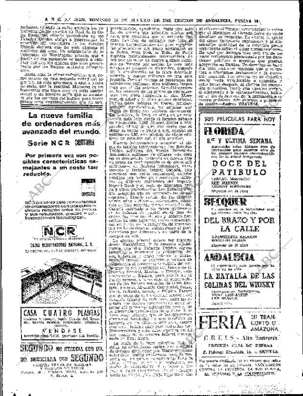 ABC SEVILLA 10-03-1968 página 34