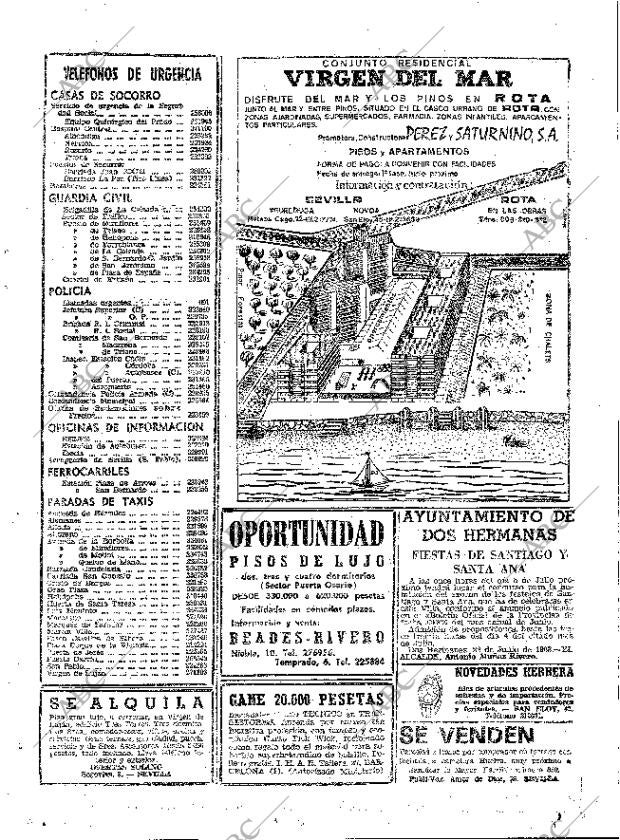 ABC SEVILLA 28-06-1968 página 121