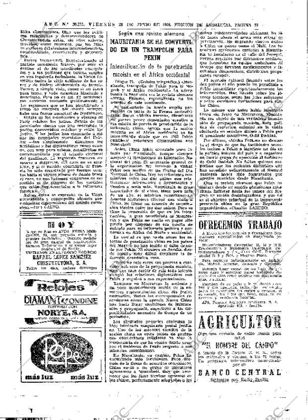 ABC SEVILLA 28-06-1968 página 78