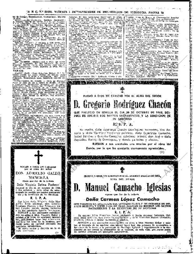 ABC SEVILLA 01-11-1968 página 72