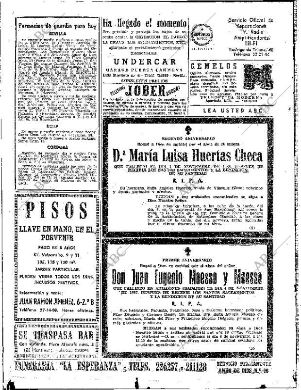 ABC SEVILLA 01-11-1968 página 76