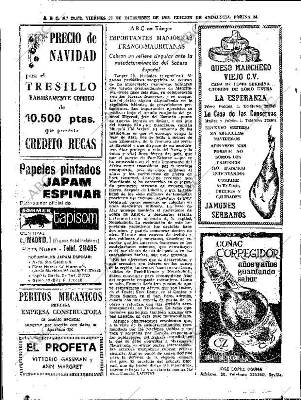 ABC SEVILLA 20-12-1968 página 34