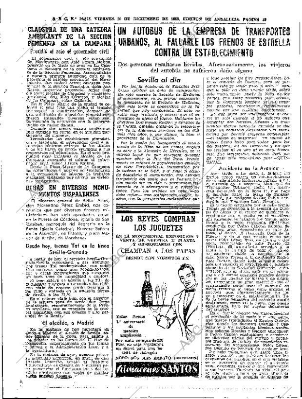 ABC SEVILLA 20-12-1968 página 59