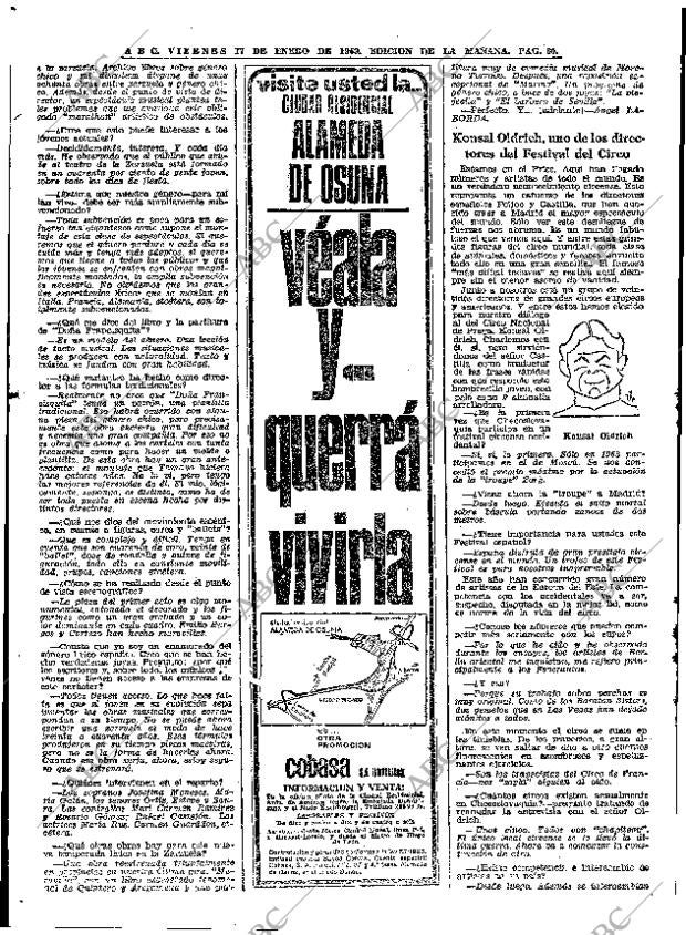 ABC MADRID 17-01-1969 página 60