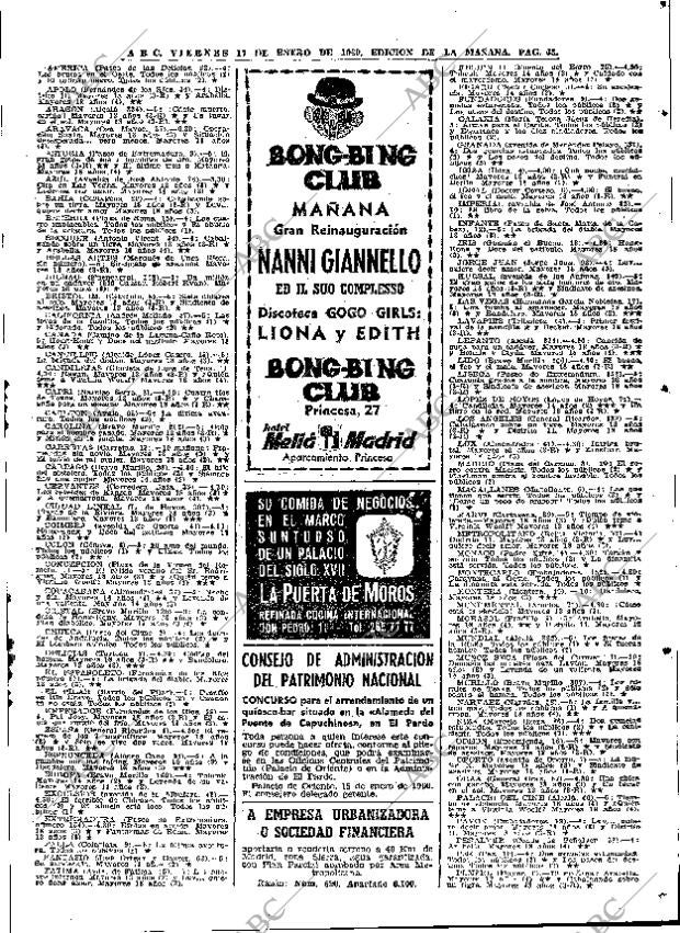 ABC MADRID 17-01-1969 página 65