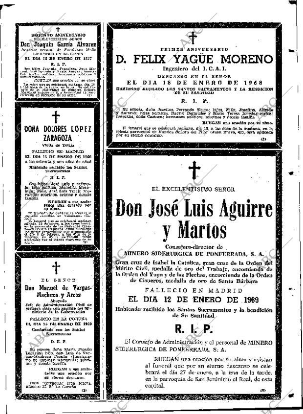 ABC MADRID 17-01-1969 página 83