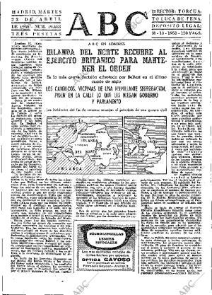 ABC MADRID 22-04-1969 página 31