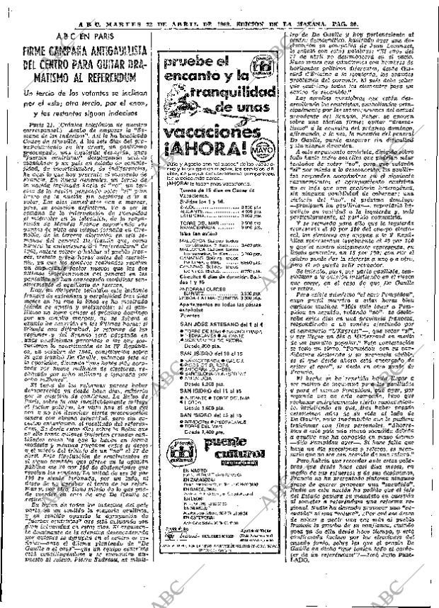 ABC MADRID 22-04-1969 página 34