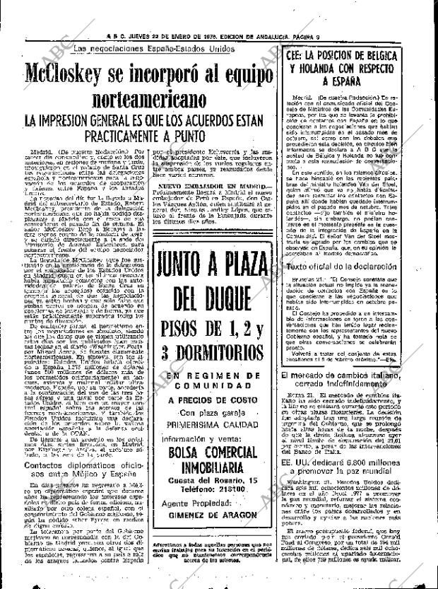 ABC SEVILLA 22-01-1976 página 21