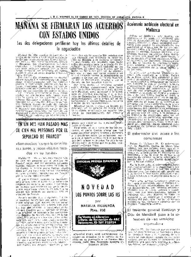 ABC SEVILLA 23-01-1976 página 20