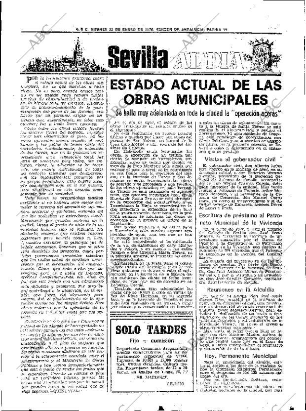 ABC SEVILLA 23-01-1976 página 33