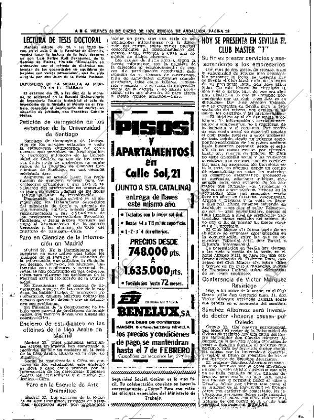ABC SEVILLA 23-01-1976 página 37