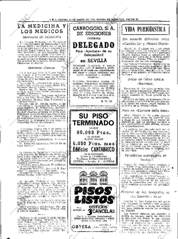 ABC SEVILLA 23-01-1976 página 38