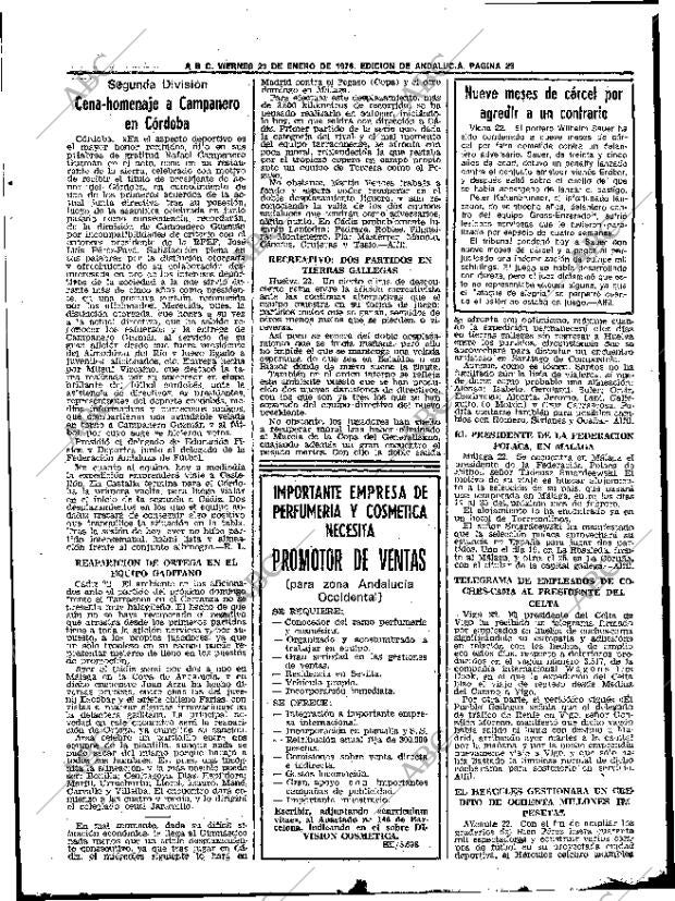 ABC SEVILLA 23-01-1976 página 43