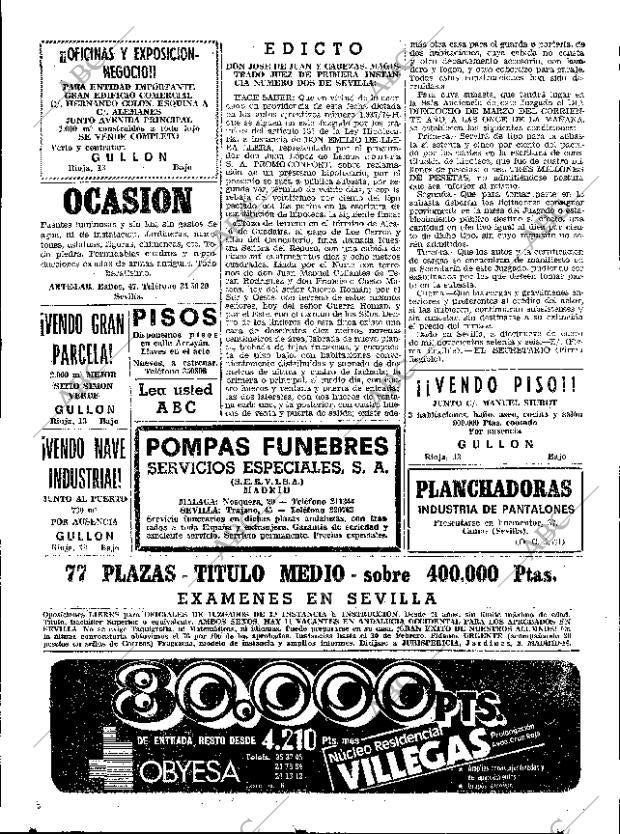 ABC SEVILLA 23-01-1976 página 54