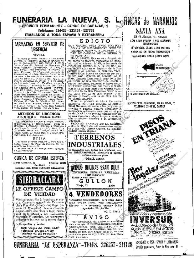 ABC SEVILLA 23-01-1976 página 55