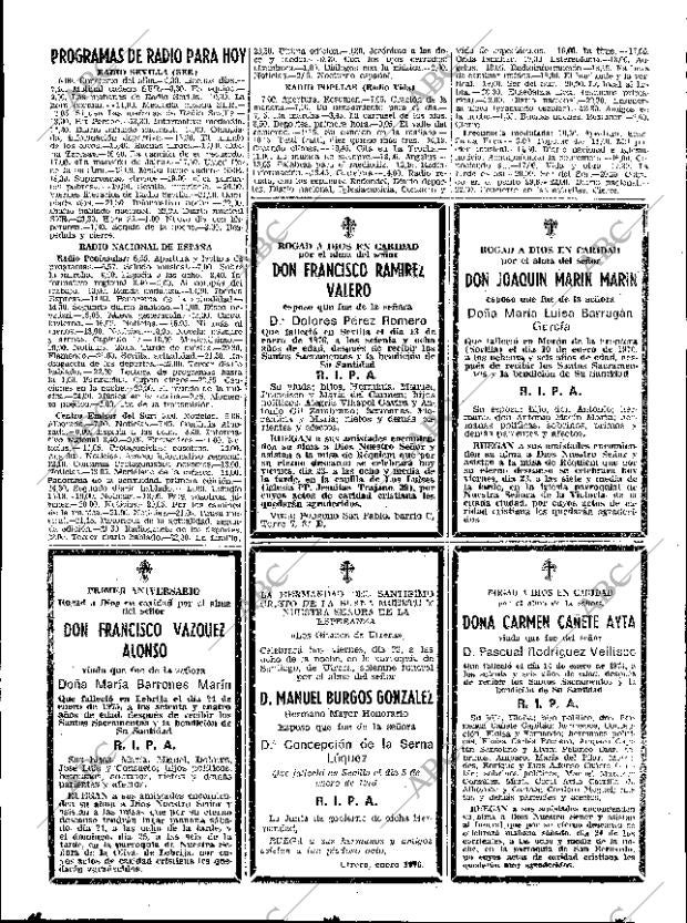 ABC SEVILLA 23-01-1976 página 56