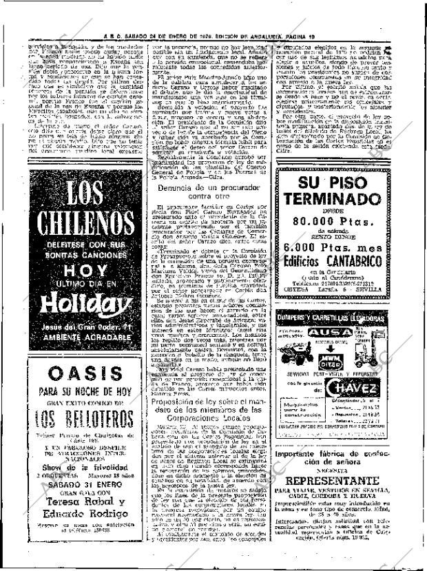 ABC SEVILLA 24-01-1976 página 22